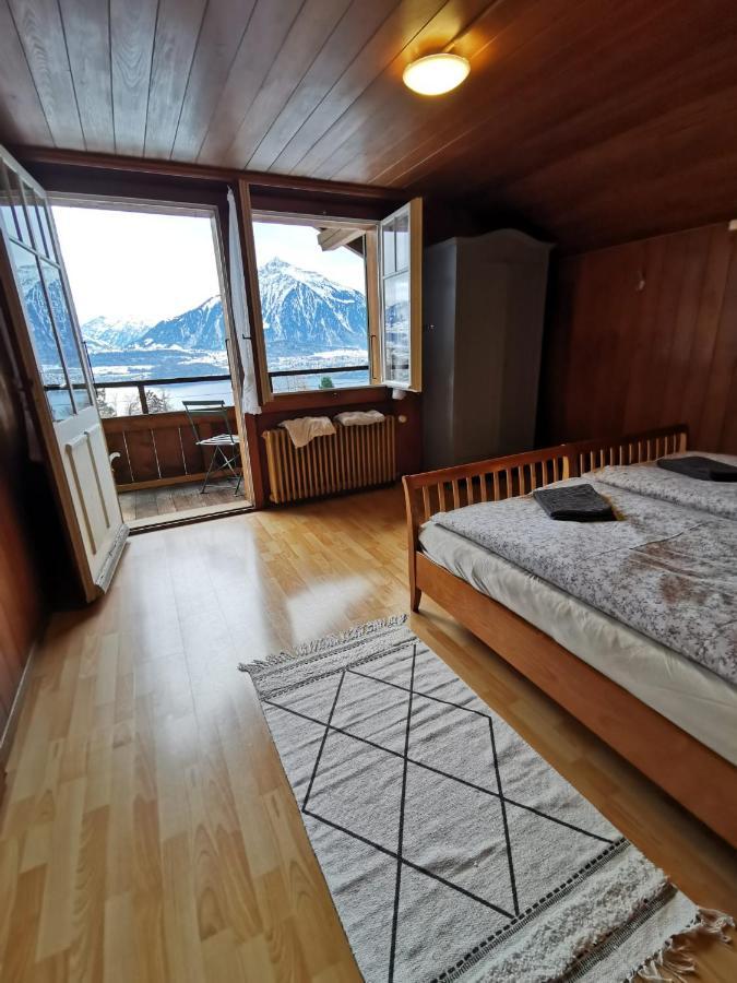 Chalet Edelweiss Sigriswil Exteriör bild