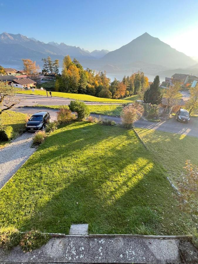 Chalet Edelweiss Sigriswil Exteriör bild